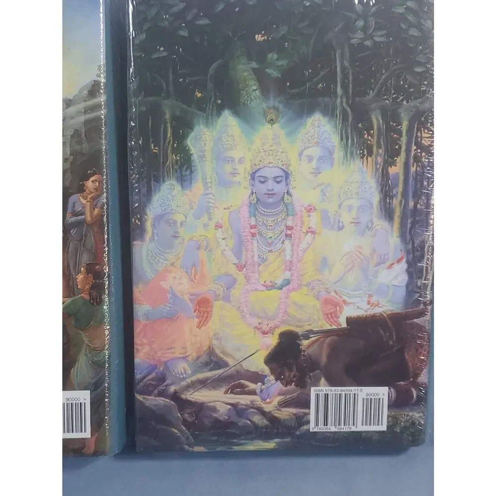 Srimad Bhagavatam 11th Canto Part 1 & 2 Lot Hardcover BBT Prabhupada Books NEW